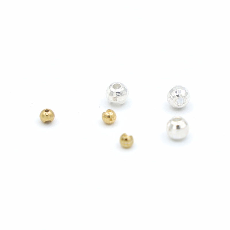 Slotted/Faceted Tungsten Beads