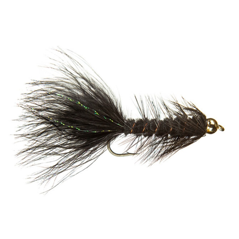 Bead Head Woolly Bugger Black|4|6|8|10|12|14