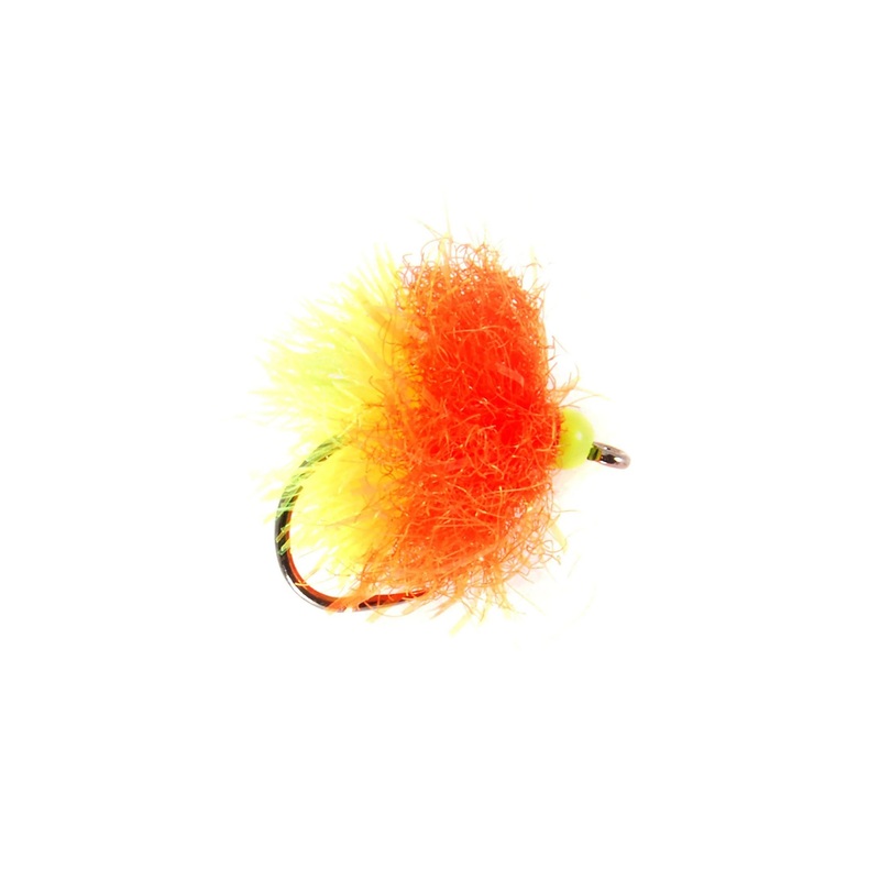 Chan’s Bead Head Blob Fly|Pink/UV White|Apricot/Sunburst|Daphia/Tequila|Coral/UV White|Melon/UV White