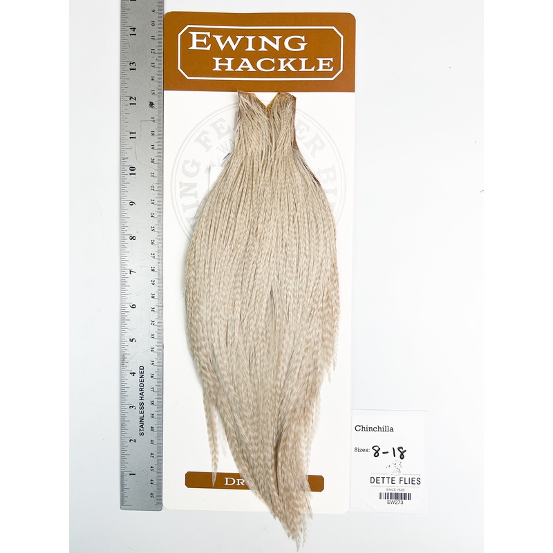 Chinchilla – Ewing Dry Fly Rooster Cape