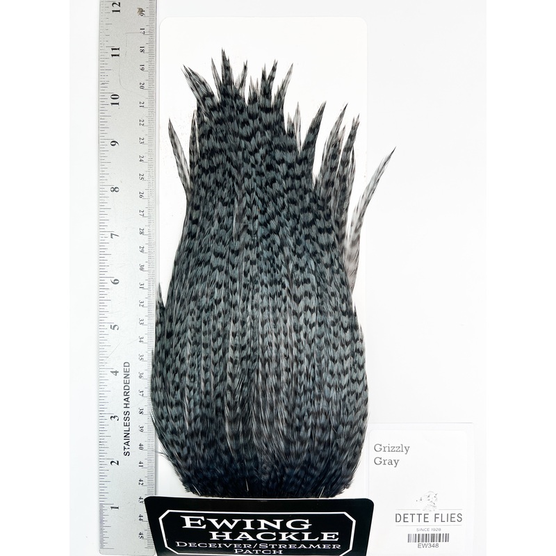 Grizzly dyed Gray – Ewing Deceiver Patch