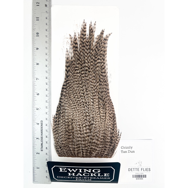 Grizzly dyed Tan Dun – Ewing Deceiver Patch