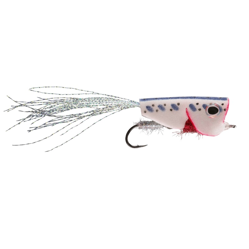 RIO’s Loco Motion Popper Fly|2|White/Blue