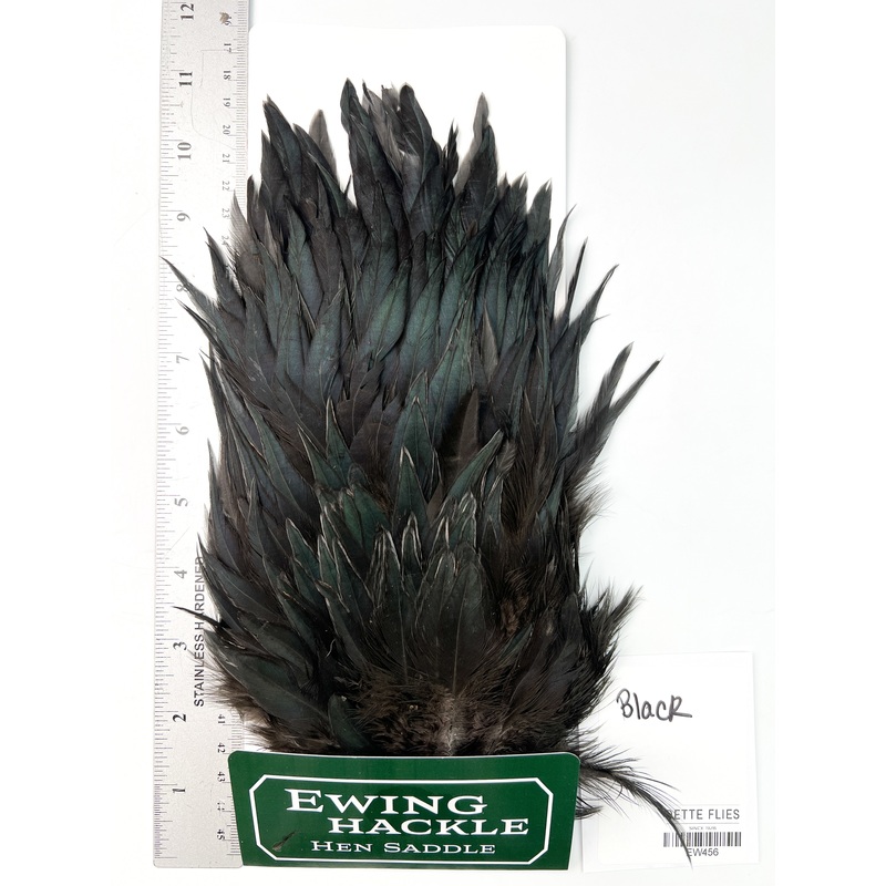 Black – Ewing Hen Saddle (456)