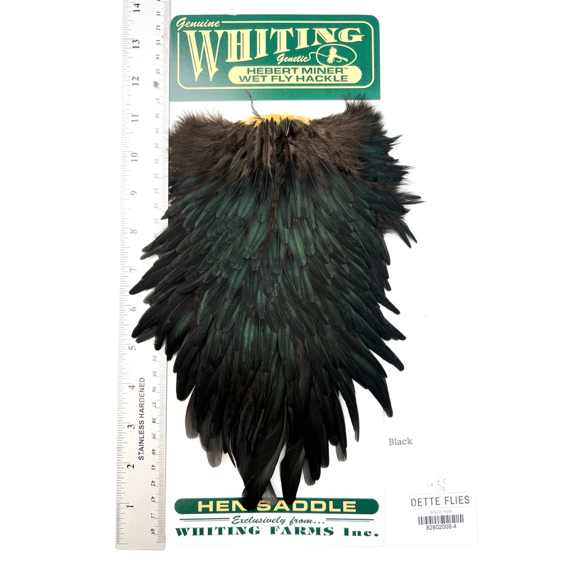 Black – Whiting Hebert Hen Saddle