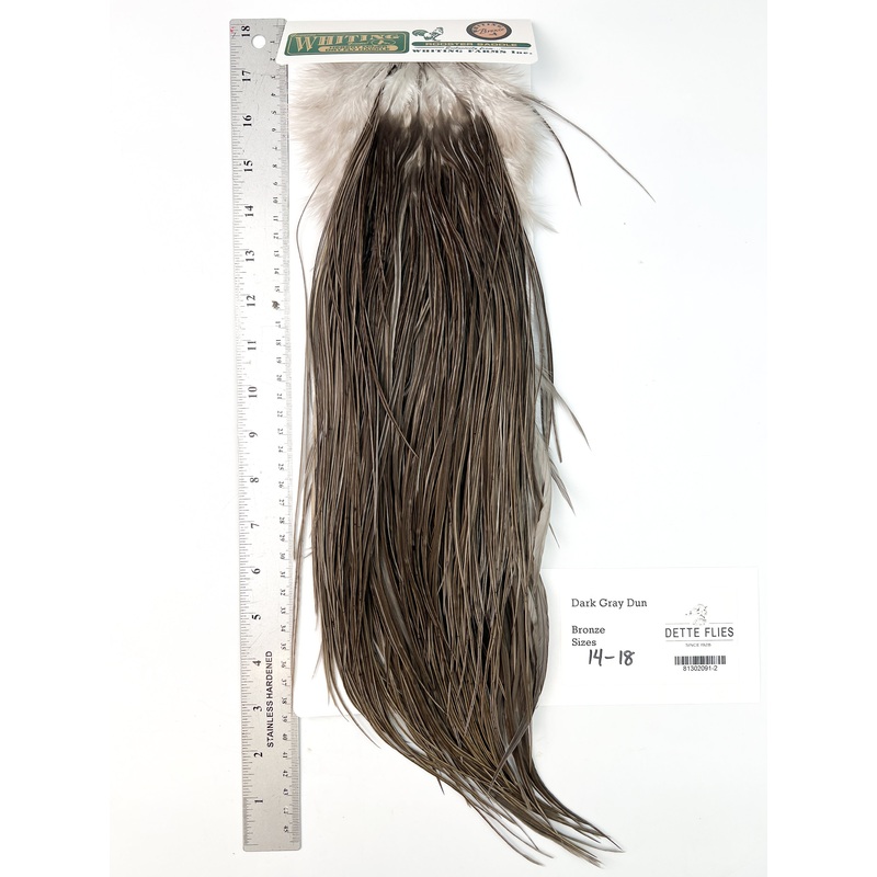 Dark Gray Dun – Whiting Hebert Rooster Saddle | Bronze Grade