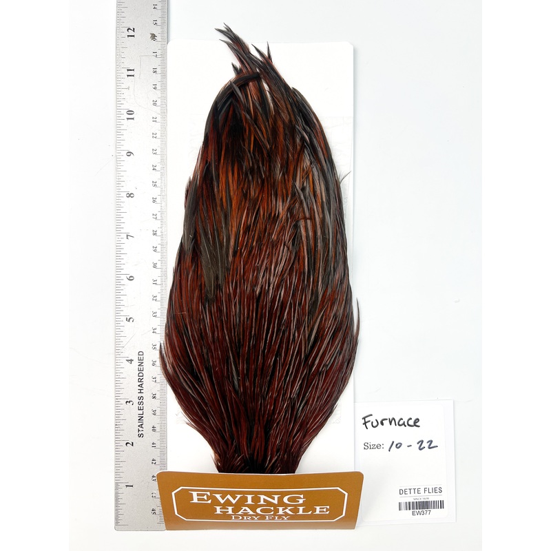 Furnace – Ewing Dry Fly Rooster Cape