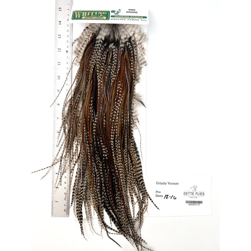 Grizzly Variant – Whiting Hebert Rooster Saddle | Pro Grade