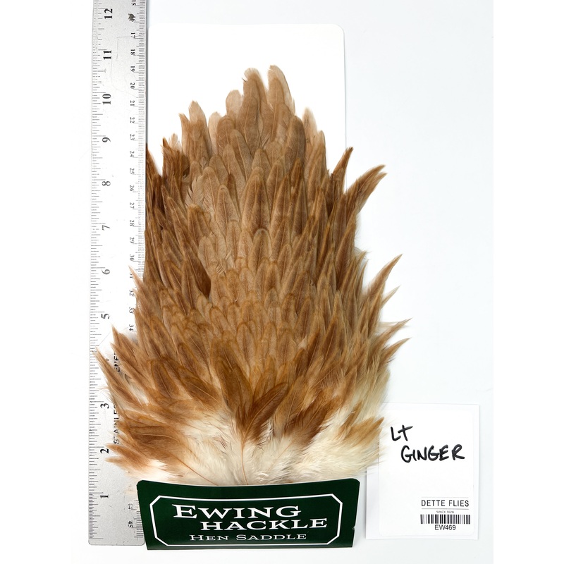 Light Ginger – Ewing Hen Saddle (469)