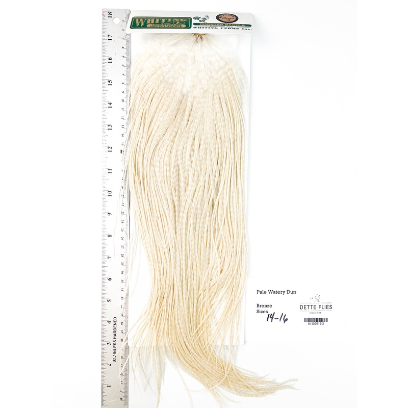 Pale Watery Dun – Whiting Hebert Rooster Saddle | Bronze Grade