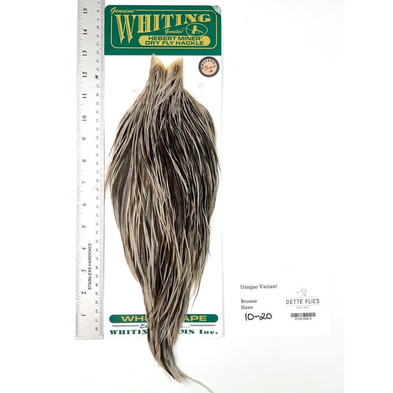 Unique Variant – Whiting Hebert Rooster Cape | Bronze Grade