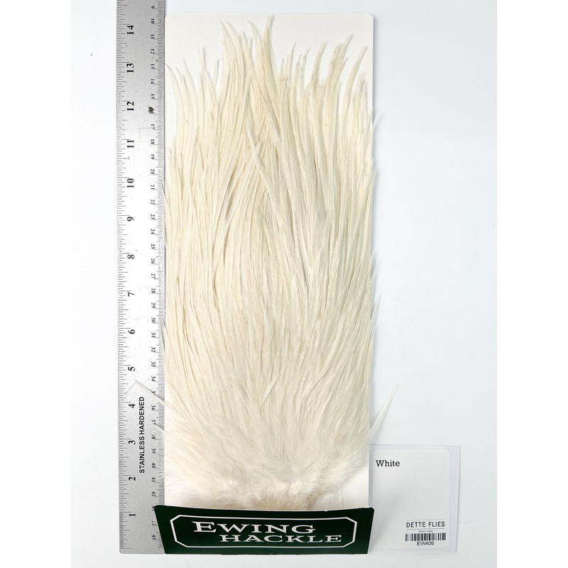 White – Ewing Rooster Saddle (406)