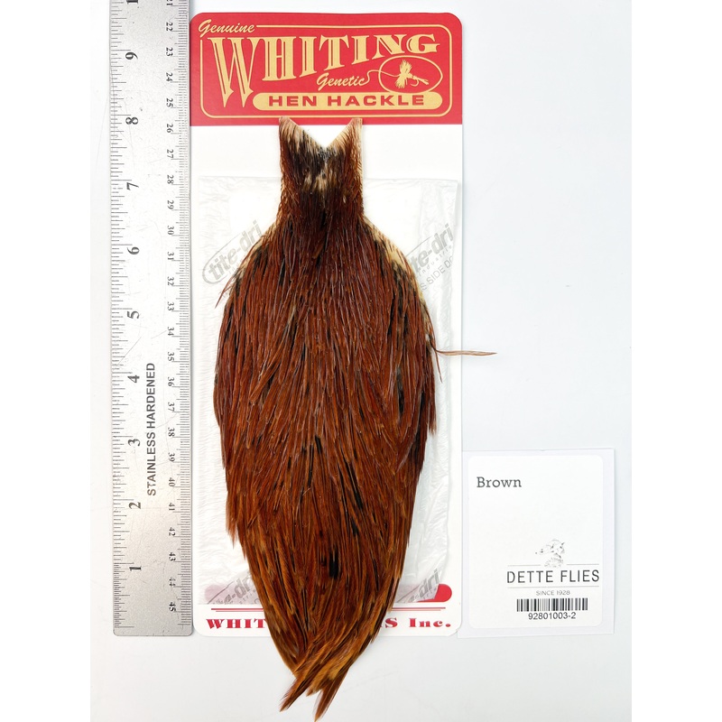 Brown – Whiting Line Hen Cape