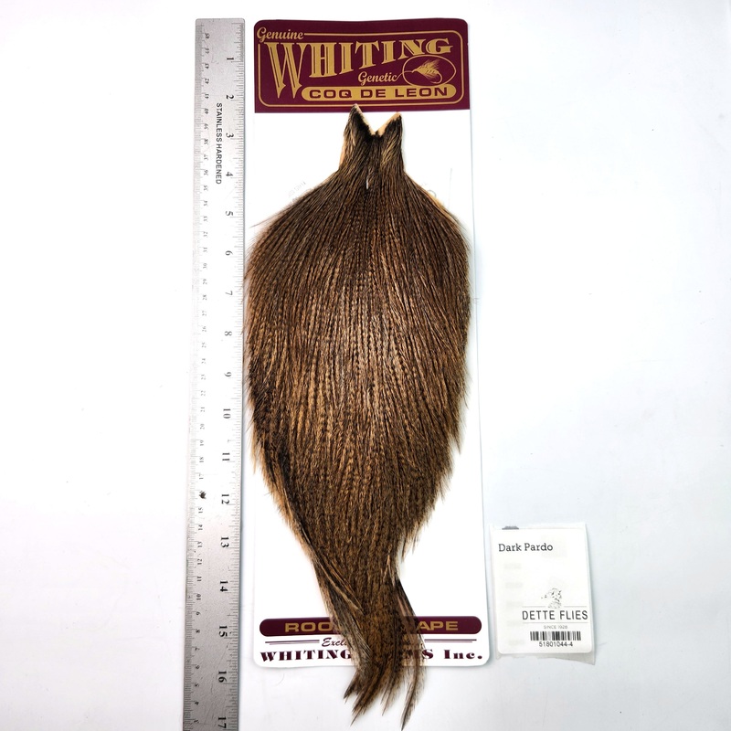 Dark Pardo – Whiting Coq de Leon Rooster Cape