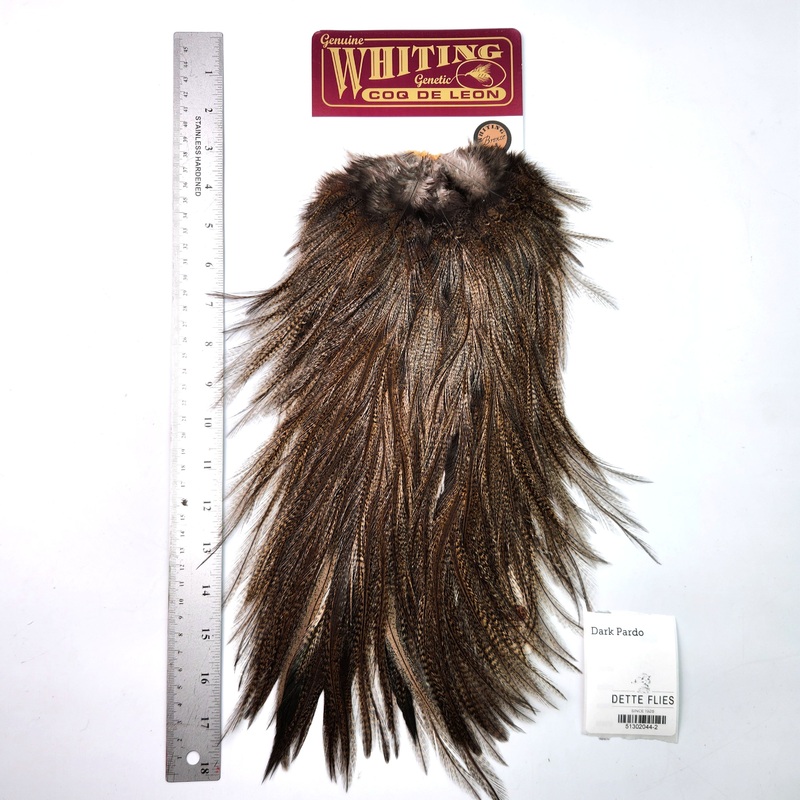 Dark Pardo – Whiting Coq de Leon Rooster Saddle | Bronze Grade (#2)