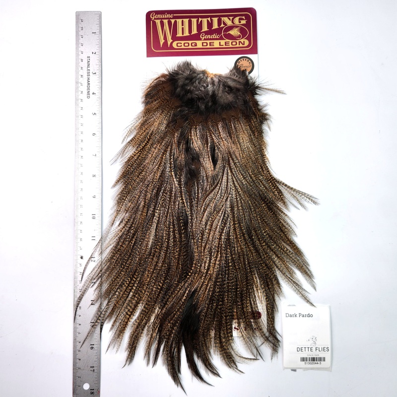 Dark Pardo – Whiting Coq de Leon Rooster Saddle | Bronze Grade (#3)