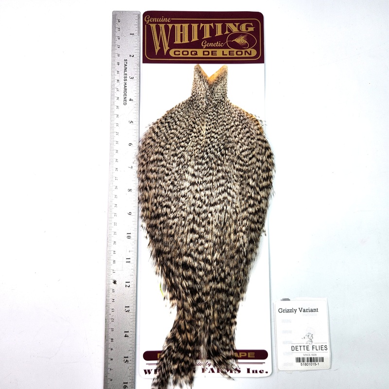 Grizzly Variant – Whiting Coq de Leon Rooster Cape