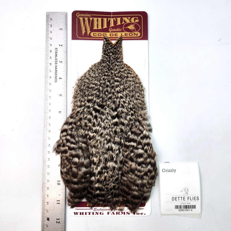 Grizzly – Whiting Coq de Leon Hen Cape (#3)