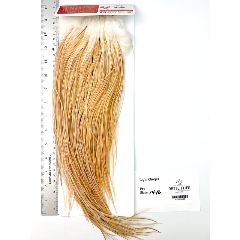 Light Ginger – Whiting Line Rooster Saddle – Pro Grade