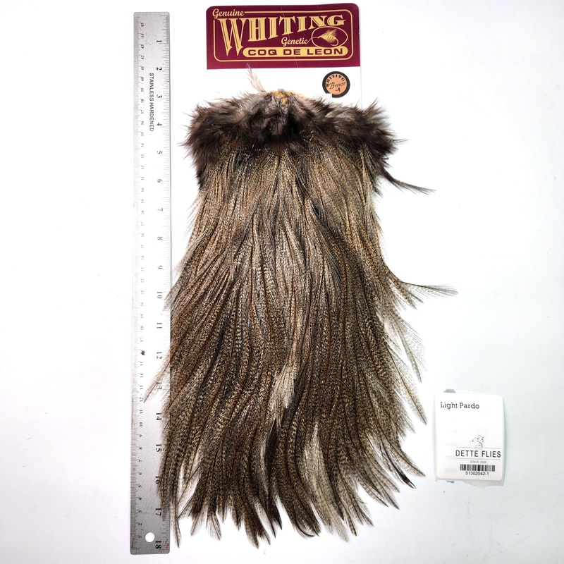 Light Pardo – Whiting Coq de Leon Rooster Saddle | Bronze Grade (#1)