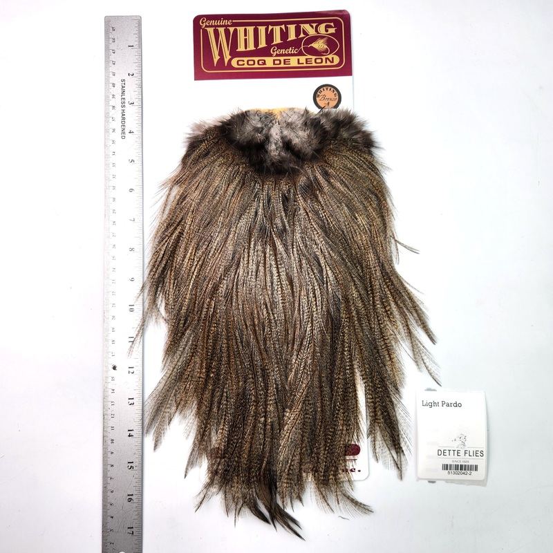 Light Pardo – Whiting Coq de Leon Rooster Saddle | Bronze Grade (#2)