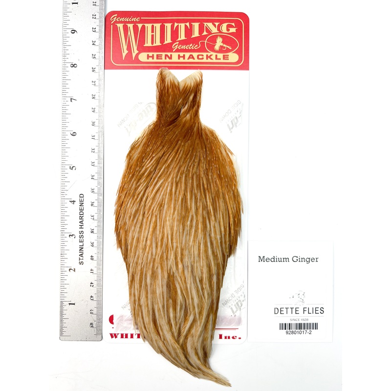 Medium Ginger – Whiting Line Hen Cape