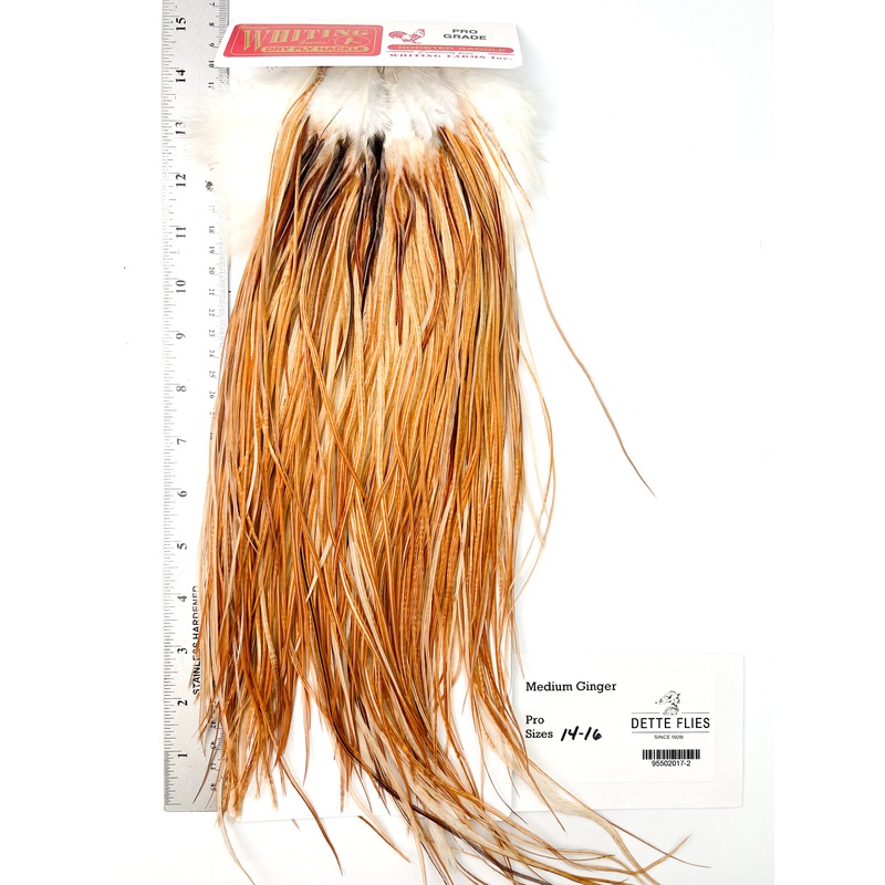 Medium Ginger – Whiting Line Rooster Saddle – Pro Grade