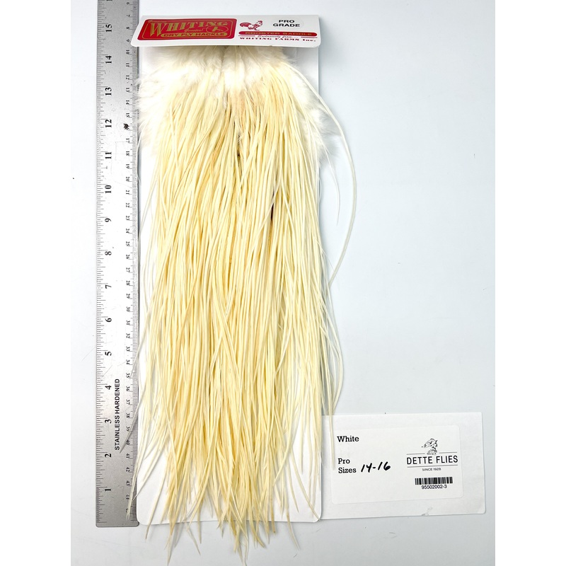 White – Whiting Line Rooster Saddle – Pro Grade