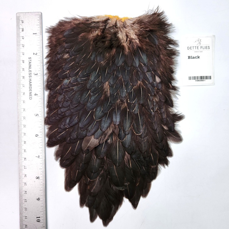 Black – Whiting 4B Hen Saddle (#1)