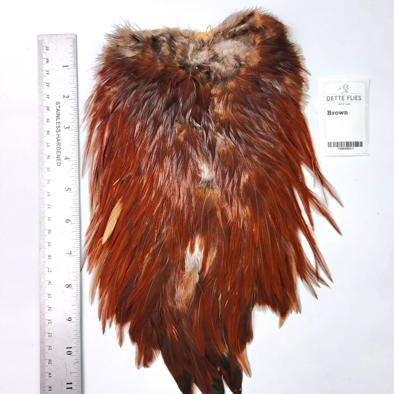 Brown – Whiting 4B Rooster Saddle (#1)