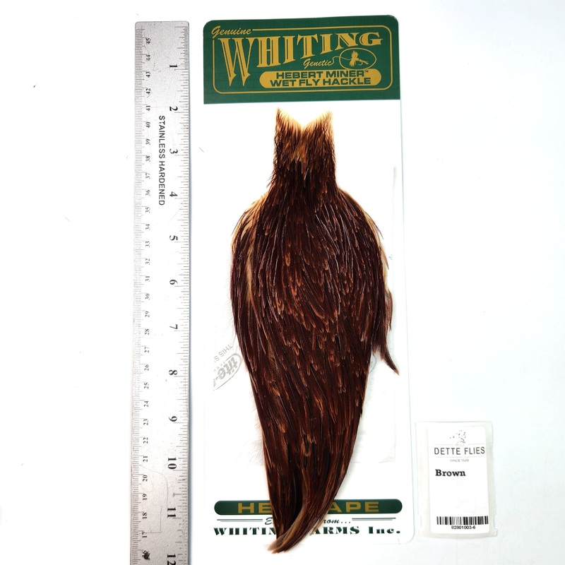 Brown – Whiting Hebert Hen Cape (#6)