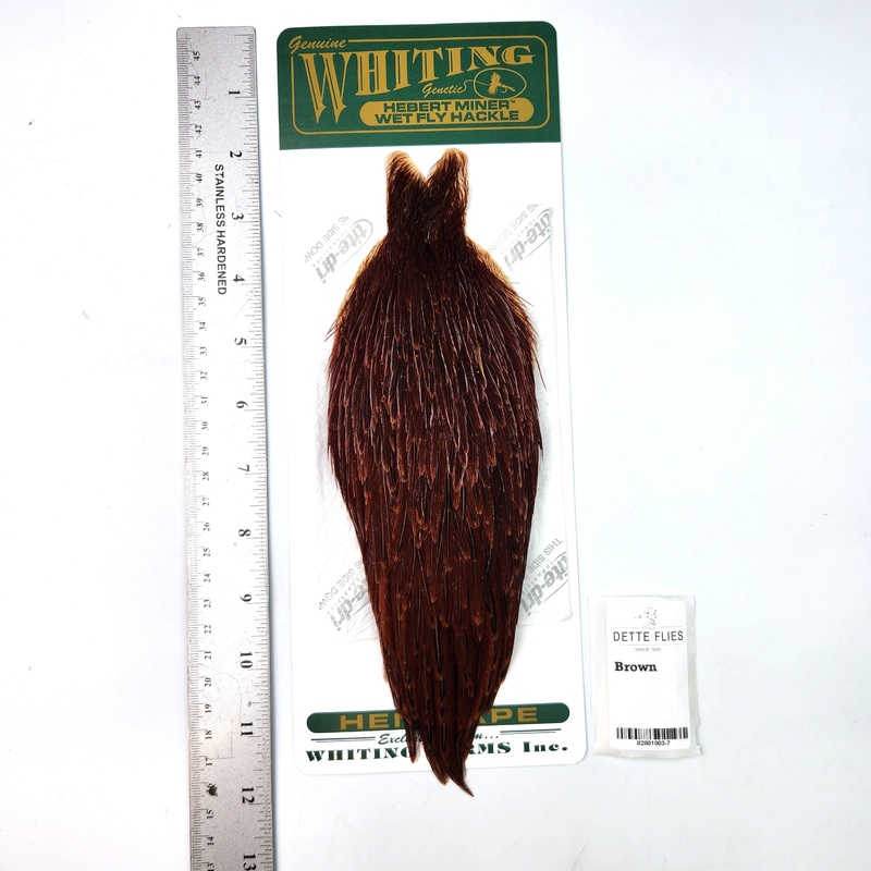 Brown – Whiting Hebert Hen Cape (#7)