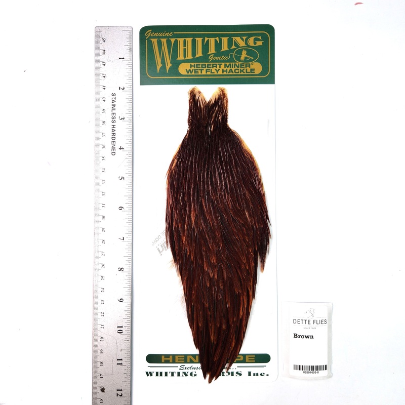 Brown – Whiting Hebert Hen Cape (#8)