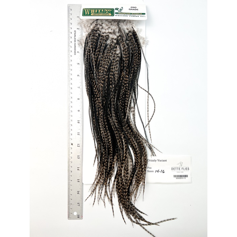 Grizzly Variant – Whiting Hebert Rooster Saddle | Pro Grade (#13)