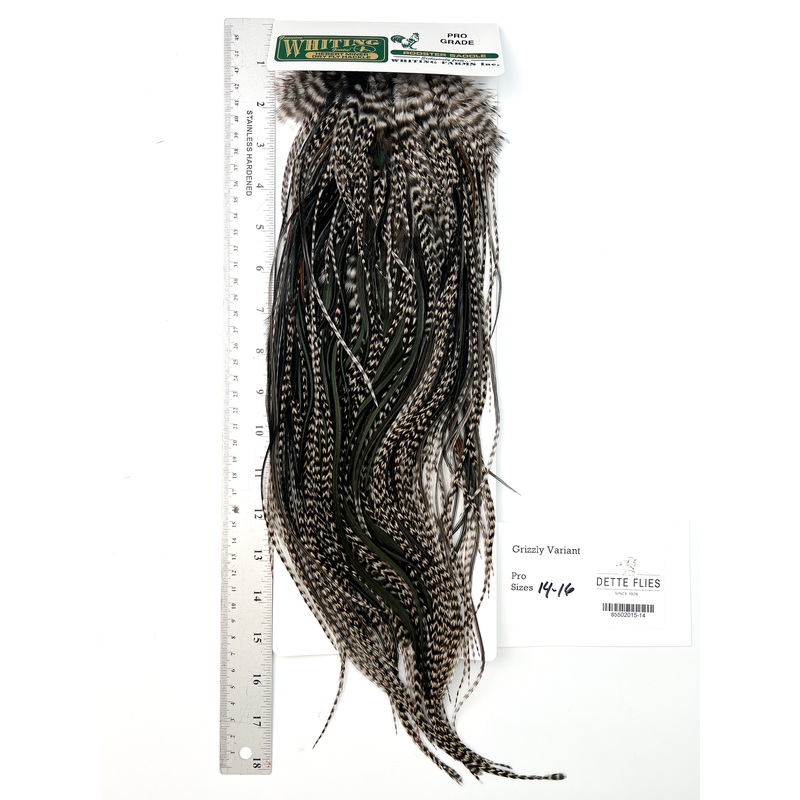 Grizzly Variant – Whiting Hebert Rooster Saddle | Pro Grade (#14)