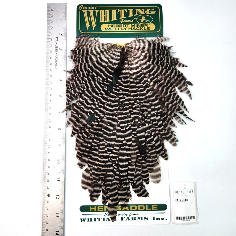 Grizzly – Whiting Hebert Hen Saddle (#3)