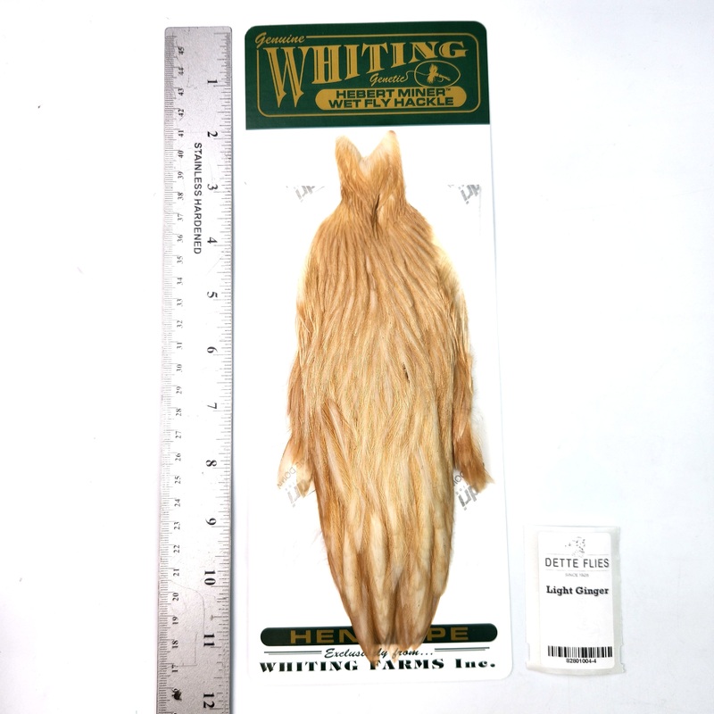 Light Ginger – Whiting Hebert Hen Cape (#4)