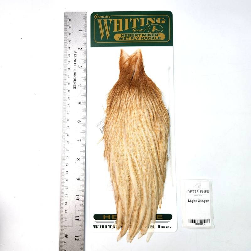Light Ginger – Whiting Hebert Hen Cape (#5)