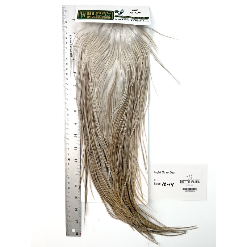 Light Gray Dun – Whiting Hebert Rooster Saddle | Pro Grade (#3)