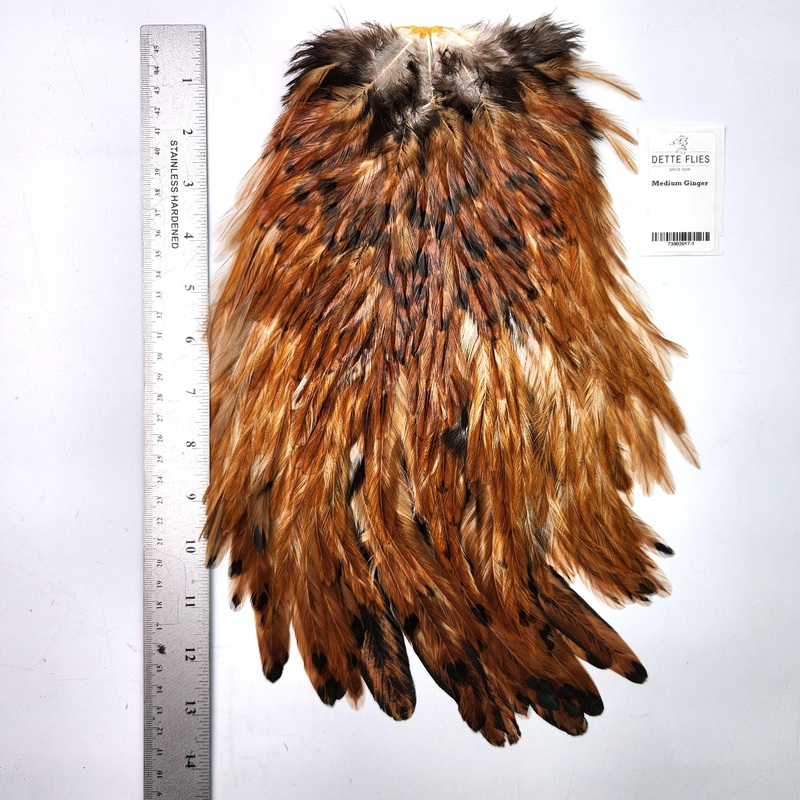 Medium Ginger – Whiting 4B Rooster Saddle (#1)