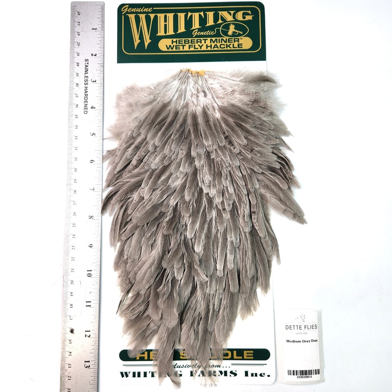 Medium Gray Dun – Whiting Hebert Hen Saddle (#5)