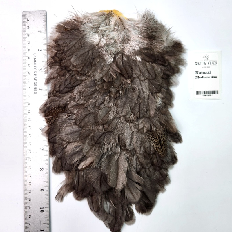 Natural Medium Dun – Whiting 4B Hen Saddle (#1)