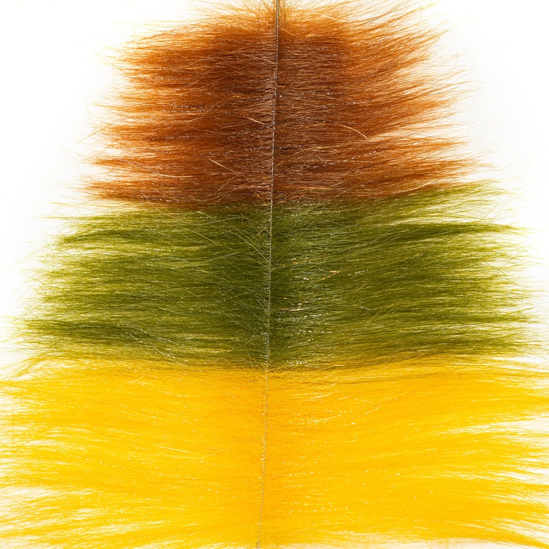 Chameleon Brush by EP|Black / Fl Orange / White|Black / Olive / Golden Yellow|Chartreuse / Yellow / White|Dk Olive / Brown / Yellow|Dk Olive / Camel / Bone Tan|Fl Blue / Fl Orange / Shrimp Pink|Grey / Bone Tan / White|Grey Olive / Chartreuse / White|Navy