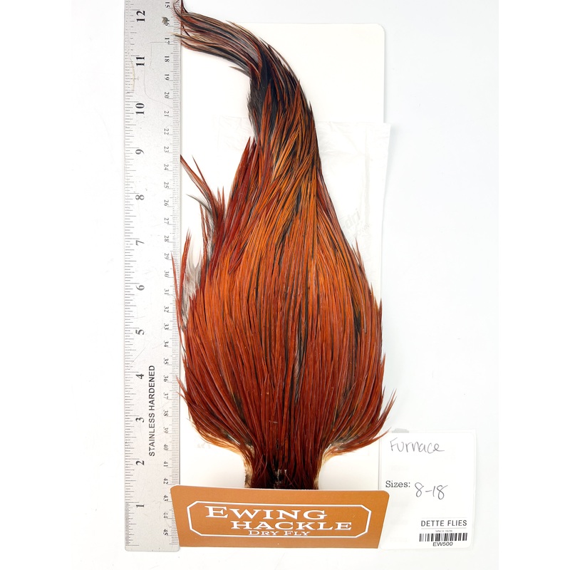 Furnace – Ewing Dry Fly Rooster Cape (500)