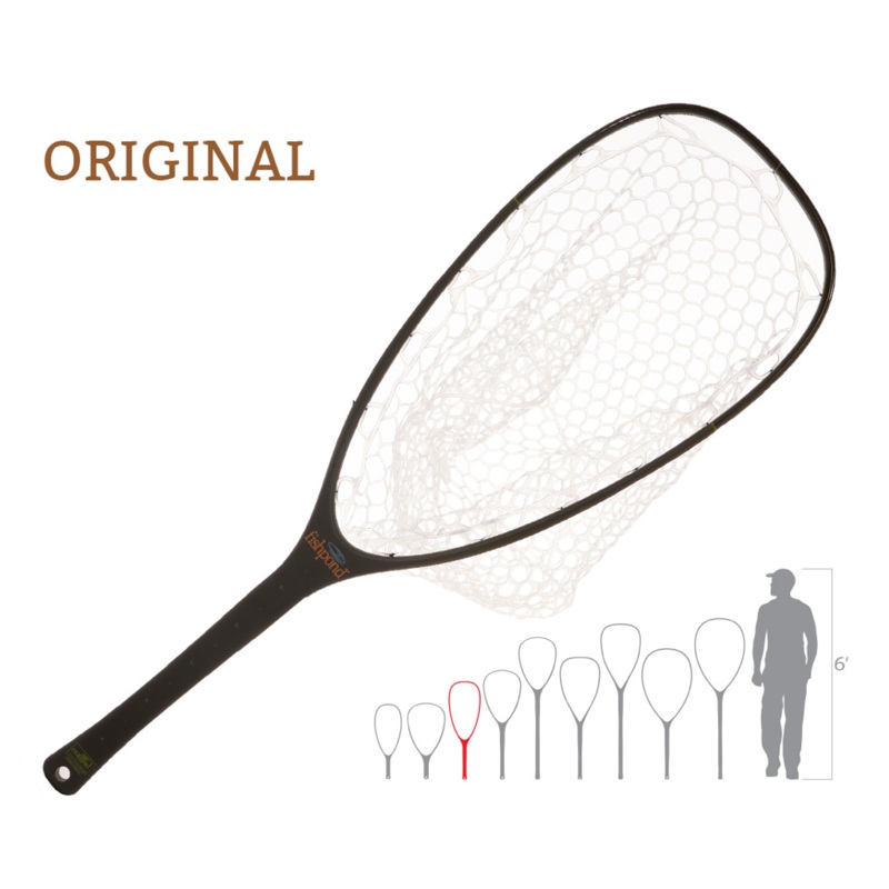 FishPond Nomad Emerger Net|Original|River Armor|Brown Trout