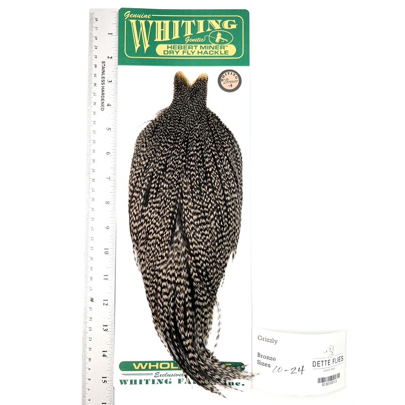 Grizzly – Whiting Hebert Rooster Cape | Bronze Grade (#3)