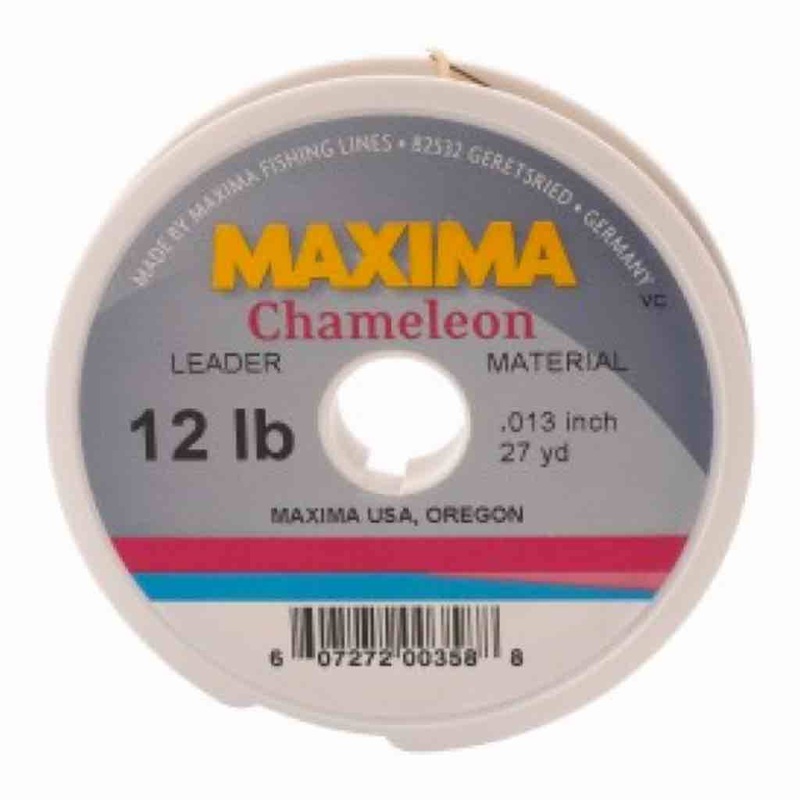 Maxima Chameleon Leader Spool|2lb|3lb|4lb|5lb|6lb|8lb|10lb|12lb|15lb|20lb|25lb|30lb|40lb