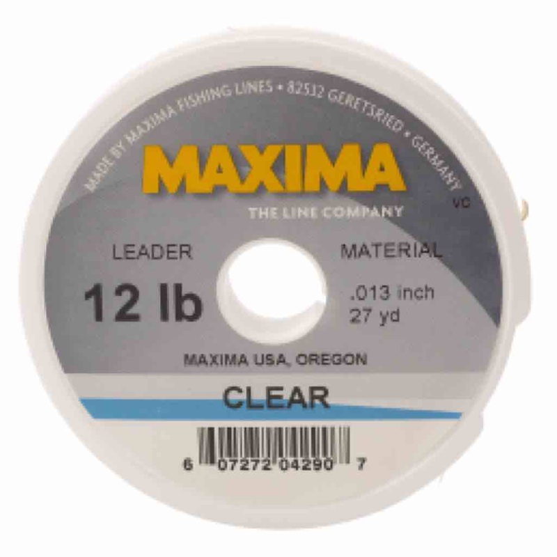 Maxima Clear Leader Spool|1lb|2lb|3lb|4lb|5lb|6lb|8lb|10lb|12lb|15lb|20lb|25lb|30lb|40lb