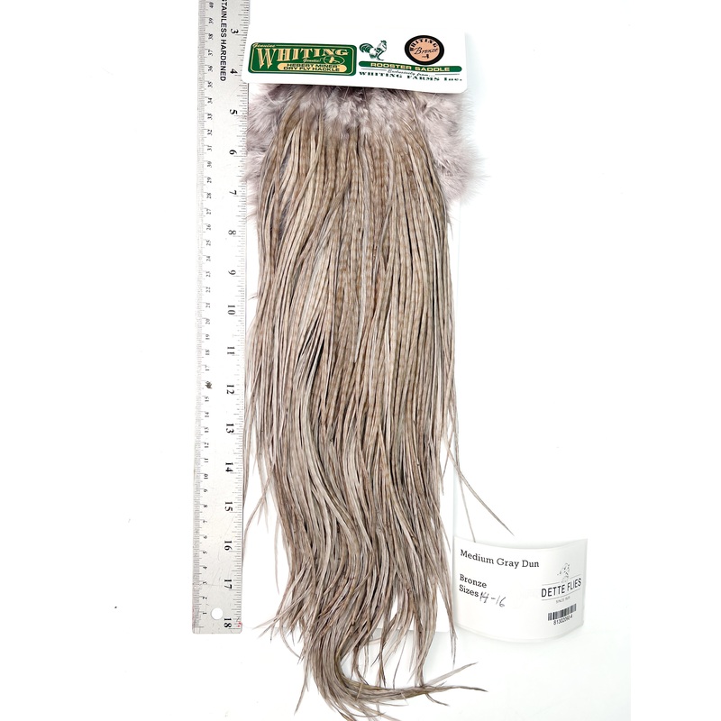 Medium Gray Dun – Whiting Hebert Rooster Saddle | Bronze Grade (#4)