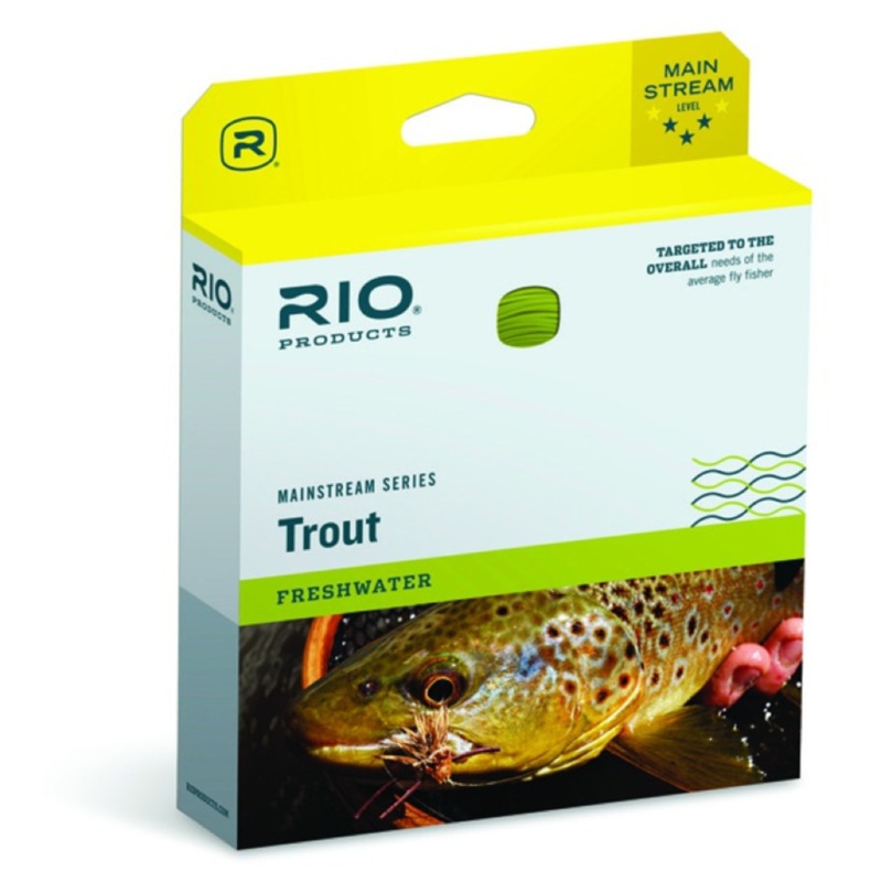 Rio Mainstream Trout Fly Line|WF3F|WF4F|WF5F|WF6F|Lemon Green